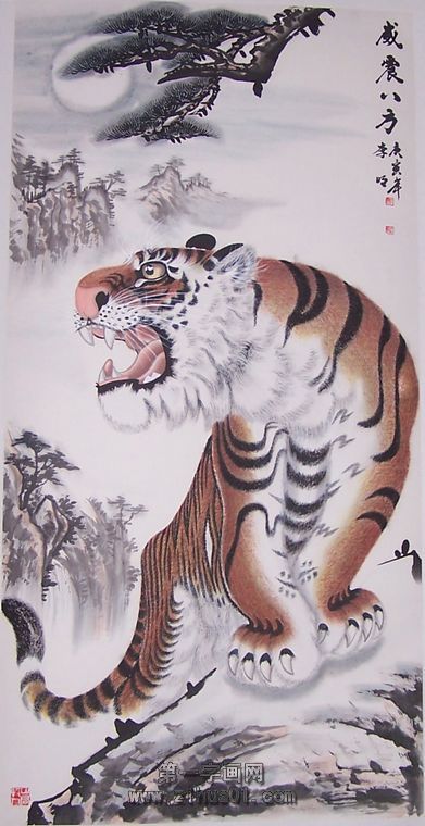 上山虎圖
